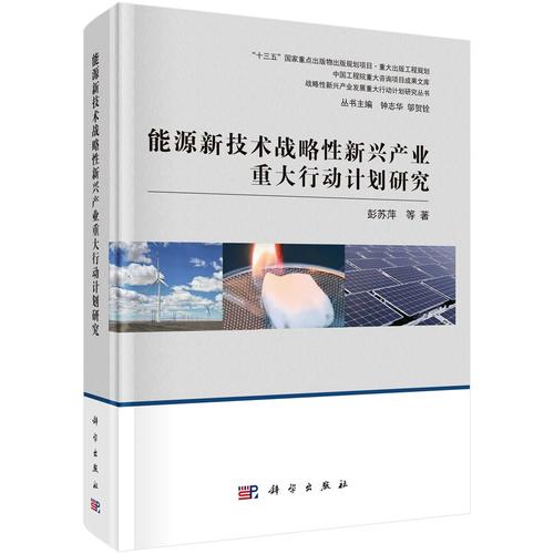 性新興產業重大行動計劃研究 工程和技術研究